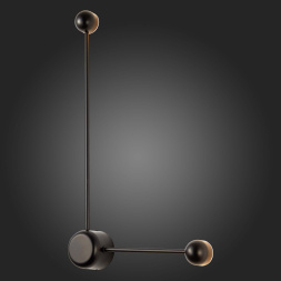 SL6003.401.02 Светильник настенный ST-Luce Черный/Черный LED 2*4W 4000K Настенные светильники ST LUCE