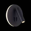 SL1586.413.01 Светильник настенный Черный LED 1*8W 3000K 624Lm Ra&gt;80 24° IP20 L-xW155xH155 170-240V Настенные светильники ST LUCE