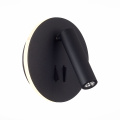 SL1586.413.01 Светильник настенный Черный LED 1*8W 3000K 624Lm Ra&gt;80 24° IP20 L-xW155xH155 170-240V Настенные светильники ST LUCE