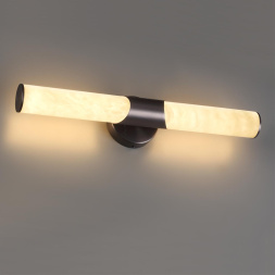 Настенный светильник ODEON LIGHT 6673/12WL MARBELLA модерн темная латунь/белый 12Вт