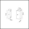 Фиксатор Odeon light  Fino 7006/2F