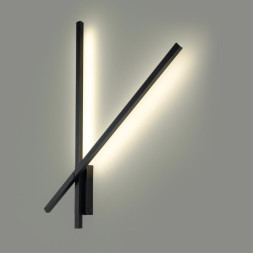Настенный светильник LUMION 6546/28WL CLARK LED 28W чёрный техно