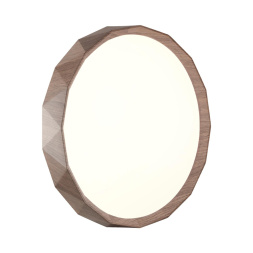 Настенно-потолочный светильник SONEX 7637/AL ZIF WOOD модерн белый/коричневый 18W