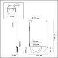 Подвесной светильник Odeon light  Colle 4358/20L