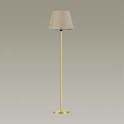 Торшер LUMION 4429/1F MONTANA в классическом стиле античная латунь, бежевый 1x40W