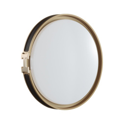 Настенно-потолочный светильник SONEX 7667/DL FAVEMO BLACK модерн белый/черный/золотой 48W