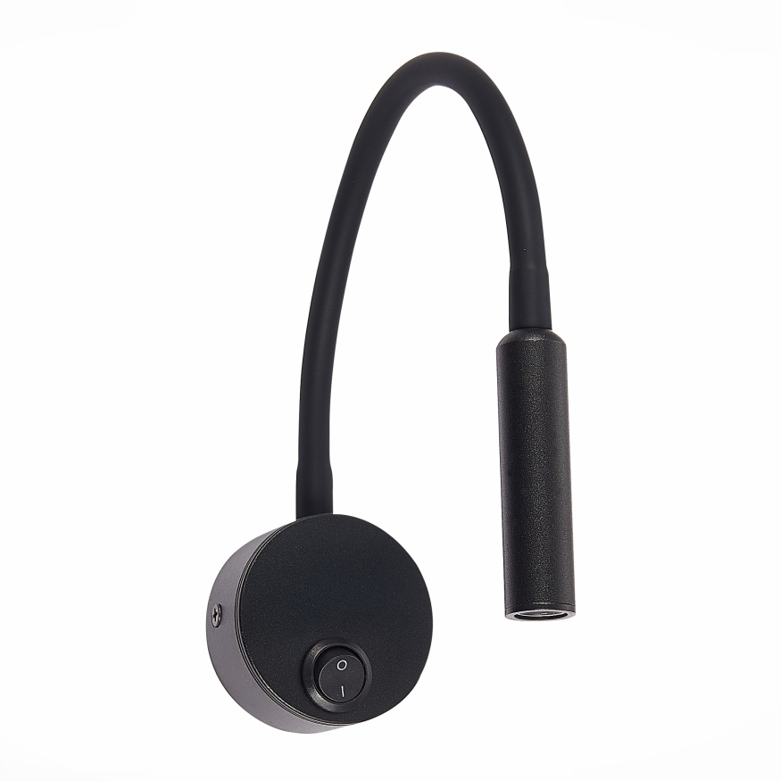 ST653.431.01 Светильник настенный ST-Luce Черный/Черный LED 1*3W 3000K Настенные светильники ST LUCE