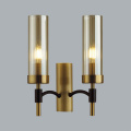 Бра LUMION 6538/2W SHARON в классическом стиле чёрный, латунь 2x40W