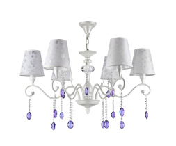 Подвесная люстра Adelaide FR2306-PL-06-W Freya E14 Классический, Арт-Деко