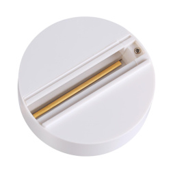 Трёхфазная чаша крепления, предназначена для стационарной фиксации прожекторов без использования шин NOVOTECH 135072 белый