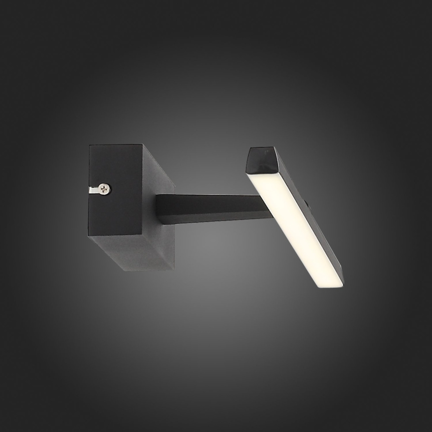 SL446.041.01 Подсветка для картин ST-Luce Черный/Черный LED 1*8W 4000K Настенные светильники ST LUCE