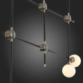 SL429.403.06 Светильник потолочный ST-Luce Черный, Золото/Белый G9 6*5W BASTONCINO ST LUCE