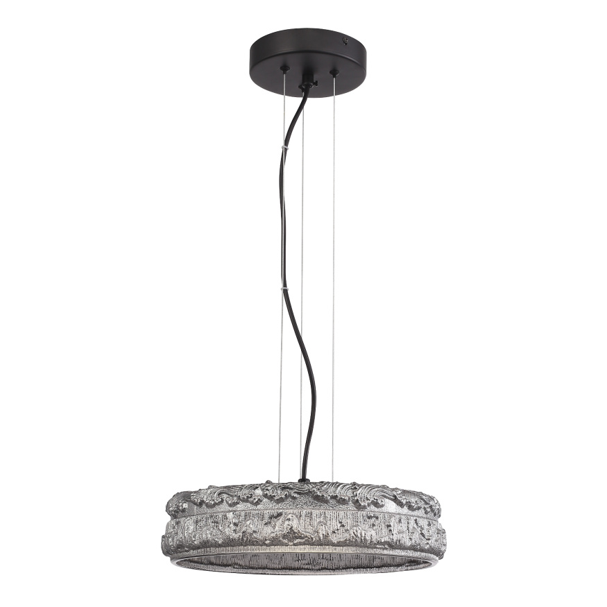 SL6143.413.01 Светильник подвесной ST-Luce черный/дымчатый LED 1*15W 4000K ANTIKE ST LUCE
