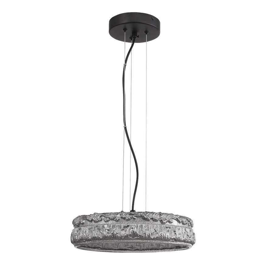 SL6143.413.01 Светильник подвесной ST-Luce черный/дымчатый LED 1*15W 4000K ANTIKE ST LUCE