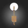 SL1205.301.01 Светильник настенный ST-Luce Латунь/Прозрачный G9 1*5W SANDRO ST LUCE