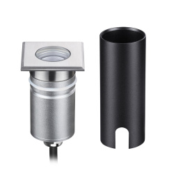 Встраиваемый грунтовый светильник ODEON LIGHT 6661/1GB INGRO хай-тек нержавеющая сталь 3Вт