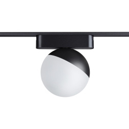 Трековый светильник для низковольтного шинопровода NOVOTECH 359096 SMAL лофт, минимализм, хай-тек черный 10W