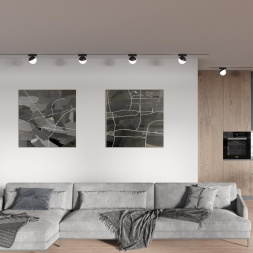 Трековый светильник для низковольтного шинопровода NOVOTECH 359096 SMAL лофт, минимализм, хай-тек черный 10W