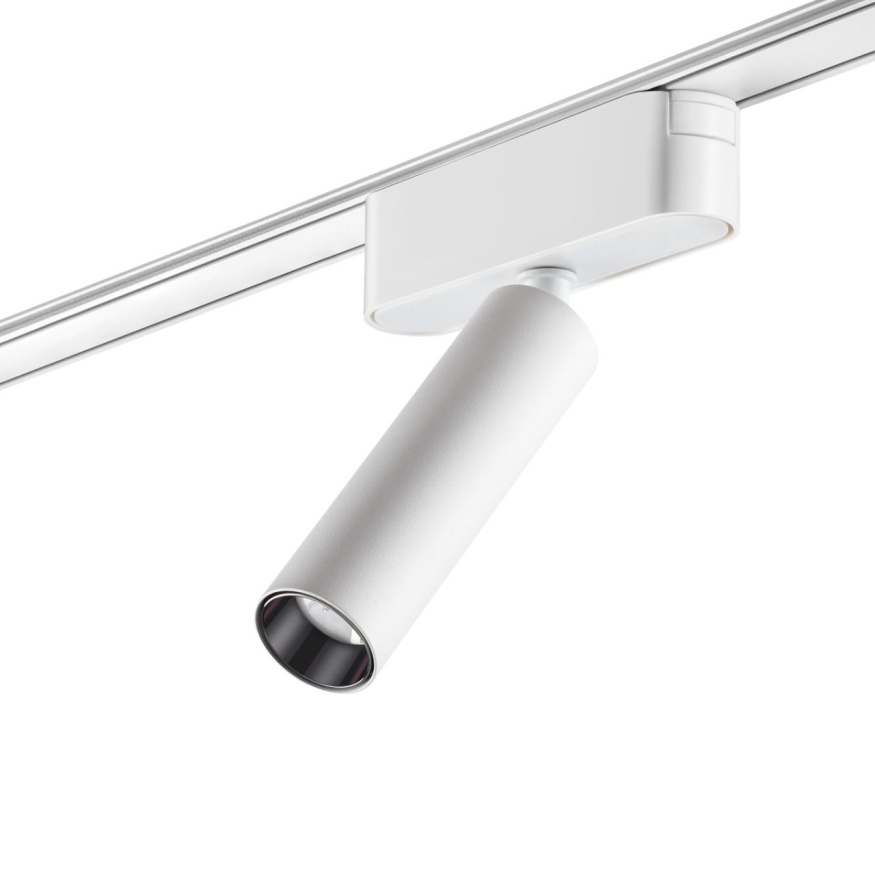 Трековый светильник для низковольтного шинопровода NOVOTECH 359251 SMAL в скандинавском стиле белый 7Вт