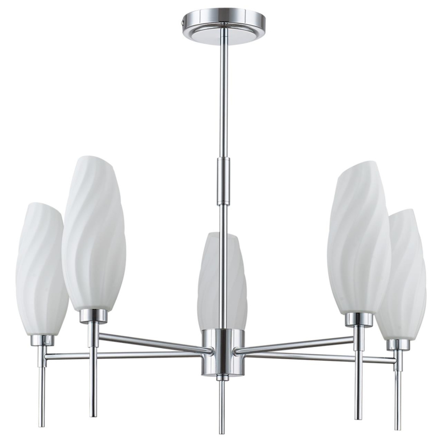 Люстра потолочная LUMION 6519/5C SHIVON неоклассика хром 5x40W