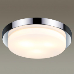 Настенно-потолочный светильник ODEON LIGHT 2746/3C HOLGER E14 3*40W хром/стекло модерн