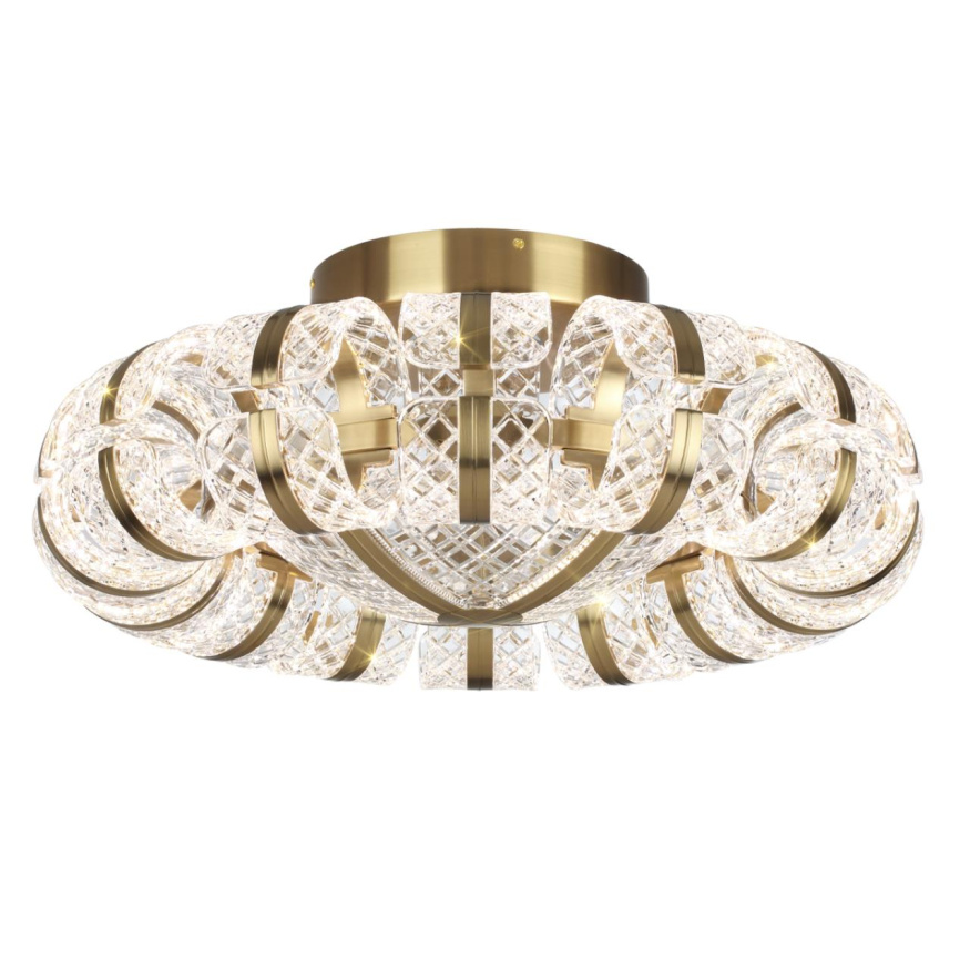 Люстра потолочная ODEON LIGHT 5030/104CL MIRAGE модерн античная бронза/прозрачный 104