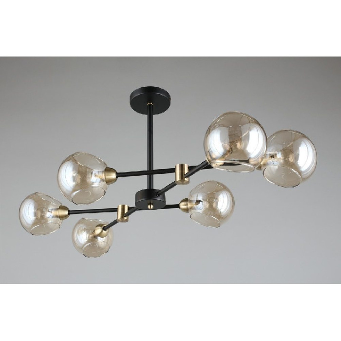 Потолочная люстра Fasano OML-94207-06 Omnilux E14 2400-2800K Лофт