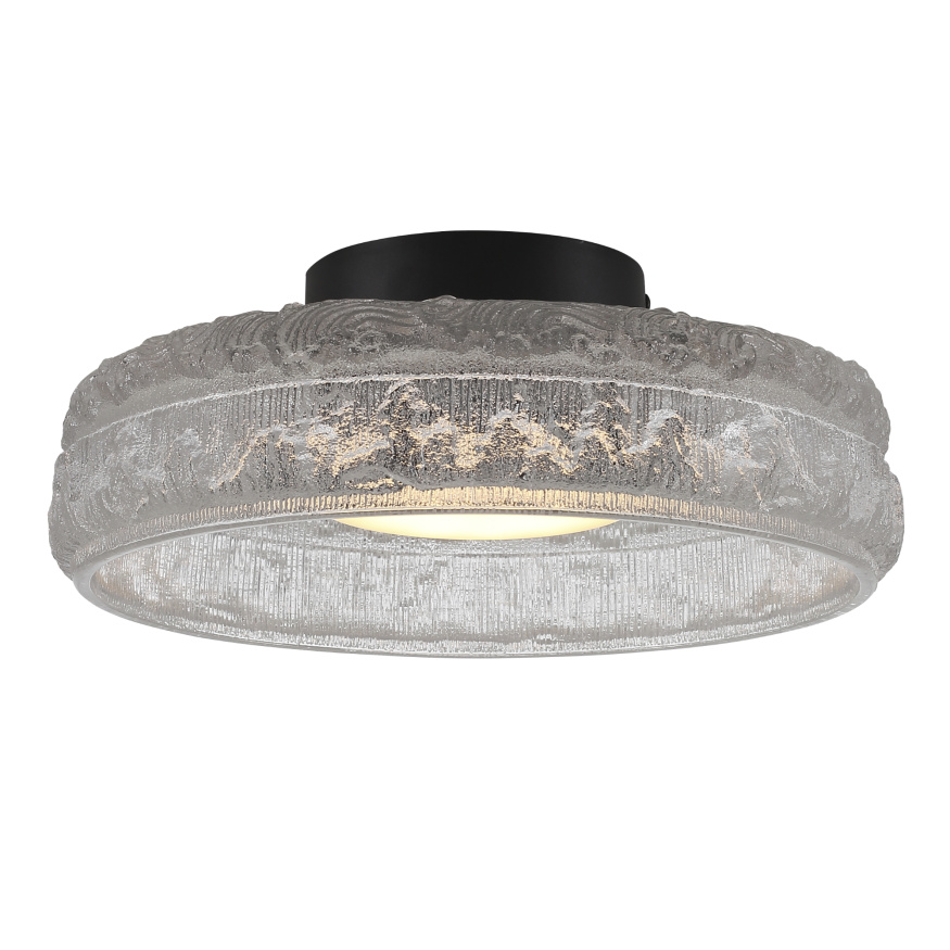 SL6143.402.01 Светильник потолочный ST-Luce черный/прозрачный LED 1*15W 4000K ANTIKE ST LUCE