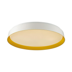 Настенно-потолочный светильник SONEX 7711/DL TUNA YELLOW LED 48W белый/желтый модерн