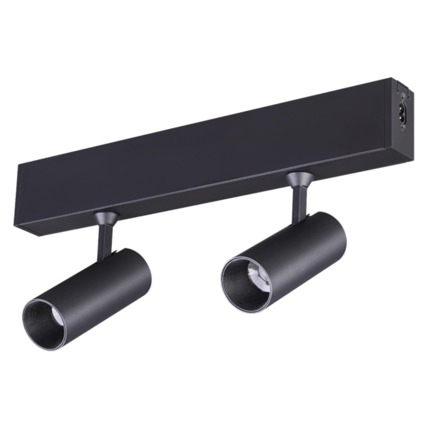 Двойной прожектор NOVOTECH 358102 RATIO LED 20W черный техно