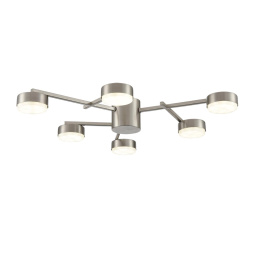 Люстра потолочная LUMION 8115/6C DABRA минимализм металл 6x7W