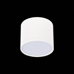 ST113.532.09 Светильник потолочный Белый LED 1*9W 3000K 702Lm Ra>90 120° IP20 D88xH75 170-240V Накладные светильники ST LUCE