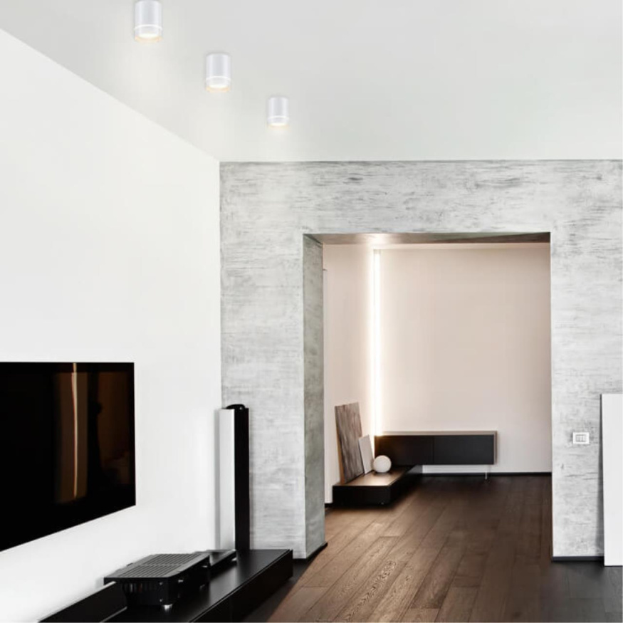 Накладной светодиодный светильник NOVOTECH 357684 ARUM в скандинавском стиле белый 9Вт