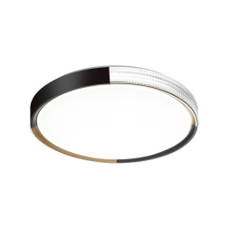 Настенно-потолочный светильник SONEX 7629/EL VELIO модерн белый/черный/золотистый 72W