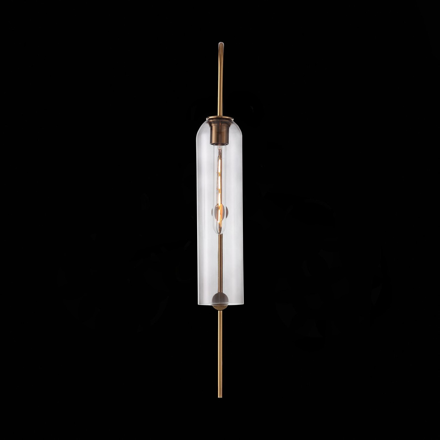 SL1145.341.01 Светильник настенный ST-Luce Латунь/Дымчатый E27 1*60W CALLANA ST LUCE