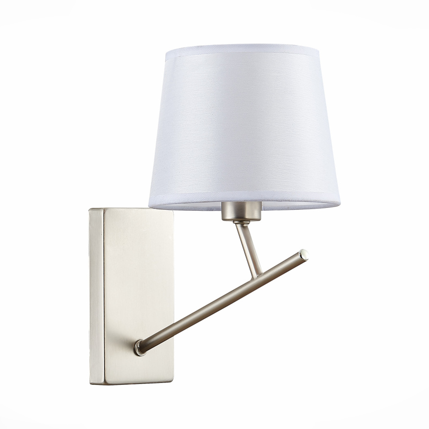 SLE300101-01 Светильник настенный Никель/Белый E14 1*40W DENICE EVOLUCE