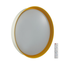 Настенно-потолочный светильник SONEX 7711/EL TUNA YELLOW LED 70W белый/желтый модерн