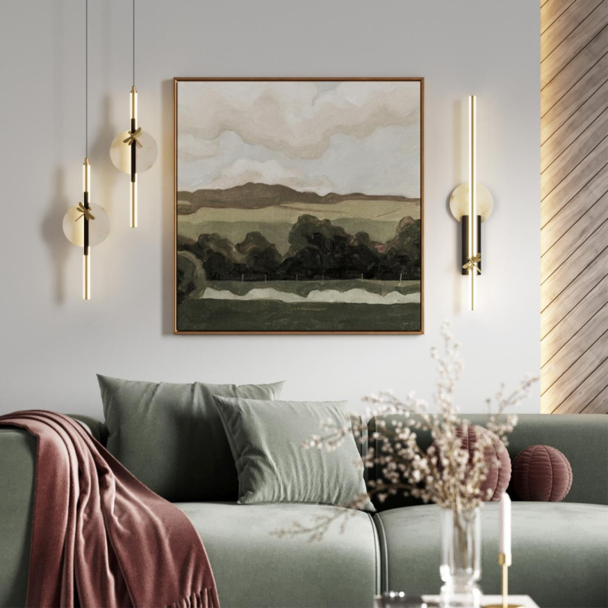 Настенный светильник ODEON LIGHT EXCLUSIVE 5413/13WL STREKOZA эклектика черный/античная бронза/алебастр 13W