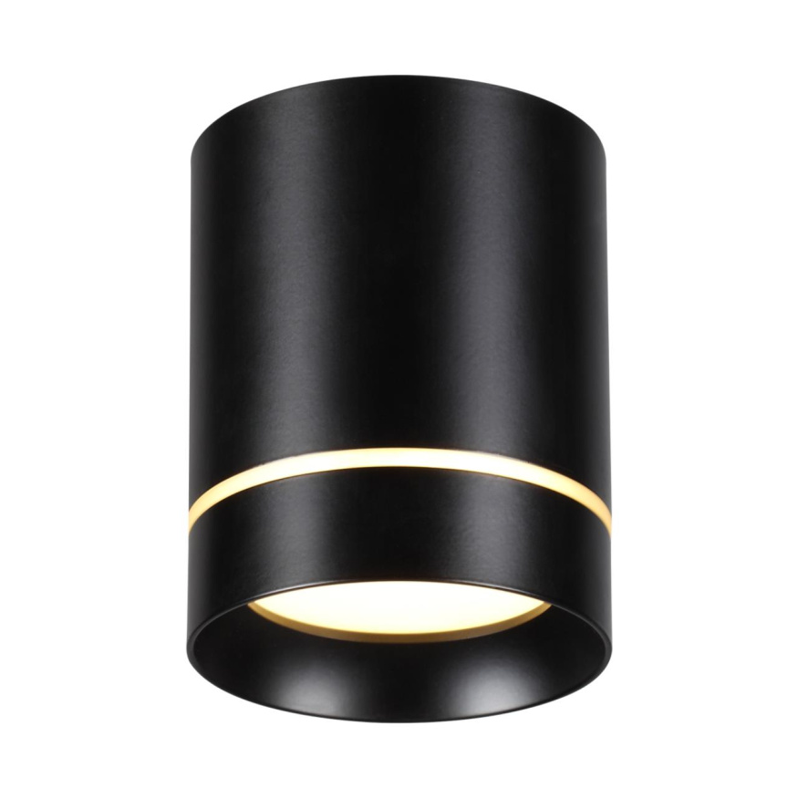 Накладной светодиодный светильник NOVOTECH 357685 ARUM лофт, минимализм, хай-тек черный 9Вт