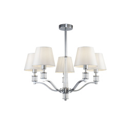 Потолочная люстра Clarissa FR5020PL-05CH Freya E14 Классический