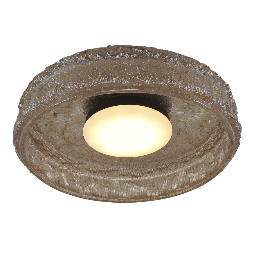 SL6143.422.01 Светильник потолочный ST-Luce черный/шампань LED 1*15W 4000K ANTIKE ST LUCE