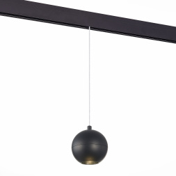 ST354.443.12 Магнитный трековый светильник подвесной Черный LED 1*12W 4000K 750Lm Ra&gt;80 36° IP20 D10 SKYLINE 48 ST LUCE