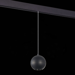 ST354.443.12 Магнитный трековый светильник подвесной Черный LED 1*12W 4000K 750Lm Ra&gt;80 36° IP20 D10 SKYLINE 48 ST LUCE