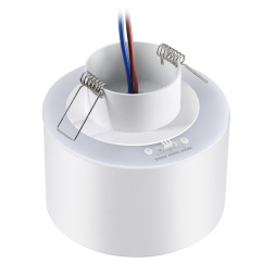 Светильник встраиваемый светодиодный с переключателем цветовой температуры NOVOTECH 358961 GIRO белый 12Вт вниз + 3Вт вверх