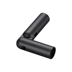 Соединитель гибкий угловой &quot;L&quot; NOVOTECH 359379 GLAT черный