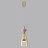 Подвесной светильник ODEON LIGHT 5045/12LC PALLETA LED 12W античн.бронза/янтарный модерн
