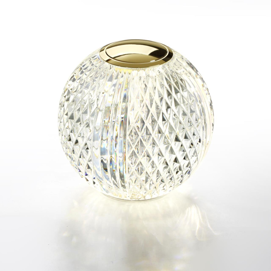 Настольный светильник ODEON LIGHT 5008/2TL CRYSTAL модерн золотой/прозрачный 2