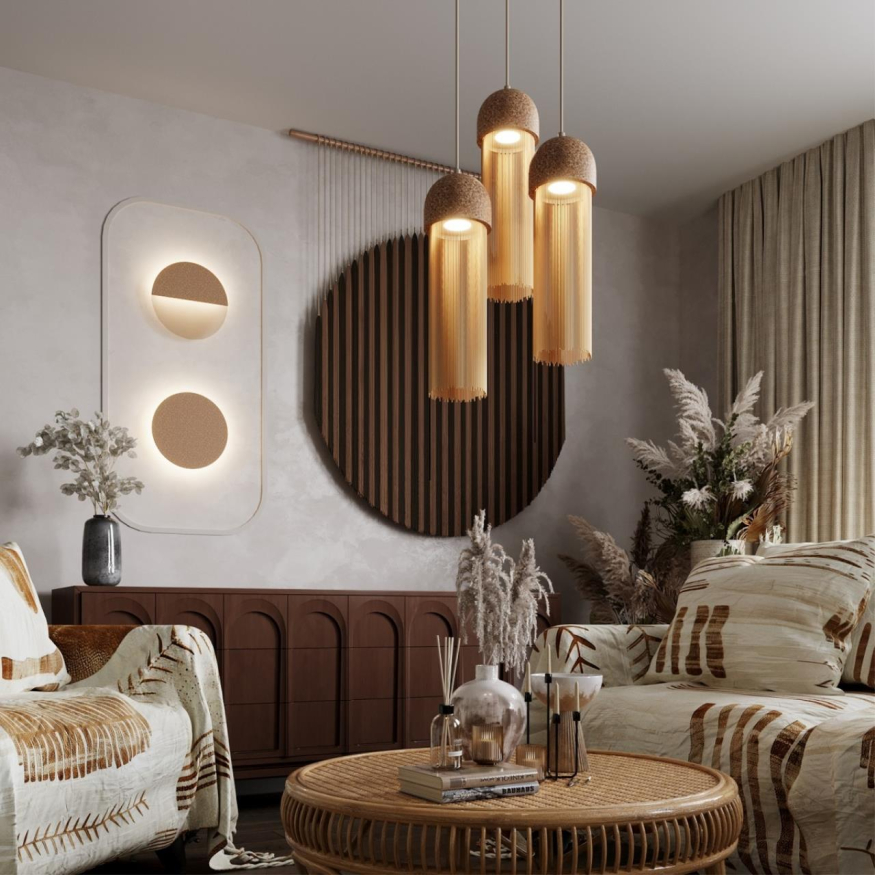 Настенный светильник Odeon light  Cork 7073/8WL