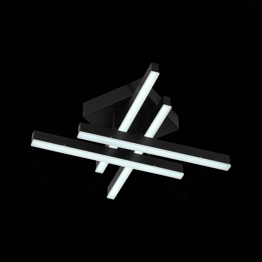 SL933.402.04 Люстра потолочная ST-Luce Черный/Черный, Белый LED 1*22W 3000K/4000K/6000K SAMENTO ST LUCE