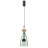 Подвесной светильник ODEON LIGHT 5046/12LC PALLETA LED 12W черный/зеленый модерн